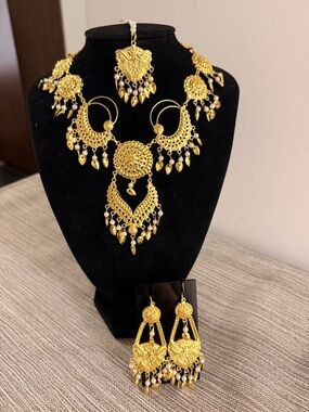 Punjabi Light Weight Jaago Jewelry Set
